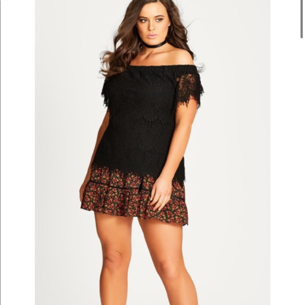 Free Love Plus Size Mini Skirt